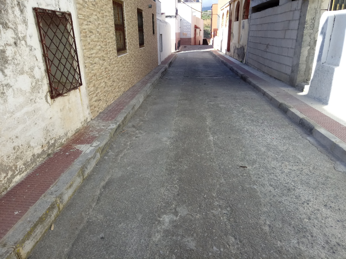 Estado del pavimento antes de intervención, Ceuta