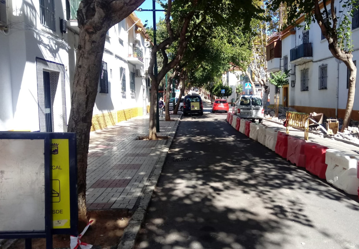 Inicio de obras en Calle Rivas Fernández